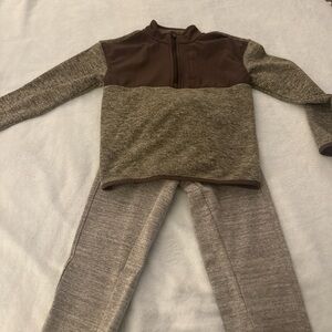 All in Motion Brown and Gray Apparel